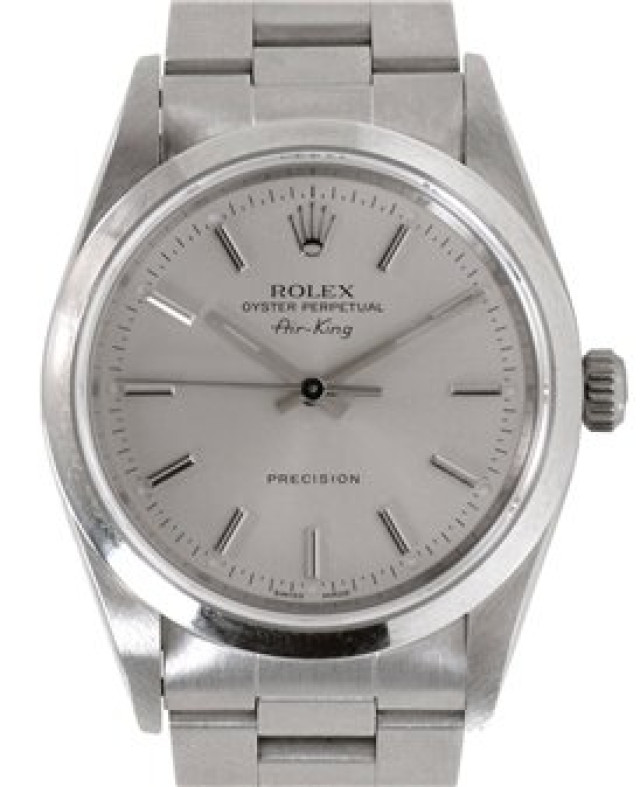 Pre-Owned Rolex Air King 14000 Steel NOS